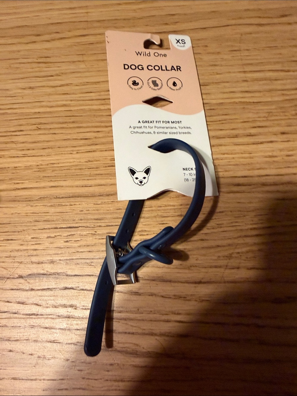 Wild One Dog Collar XS Blue